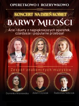 Nowy Dwór Mazowiecki Wydarzenie Koncert Koncert "Operetkowo i Rozrywkowo - Barwy Miłości - Dzień Kobiet"