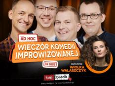 Warszawa Wydarzenie Kabaret Wieczór Komedii Improwizowanej + Wiolka Walaszczyk