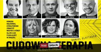 Nowy Dwór Mazowiecki Wydarzenie Spektakl Cudowna Terapia - komedia terapeutyczna