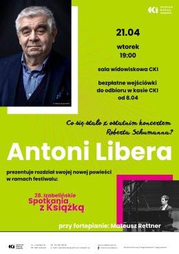 Izabelin Wydarzenie Inne wydarzenie Spotkanie z Antonim Liberą