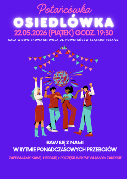 Warszawa Wydarzenie Inne wydarzenie Potańcówka osiedlówka